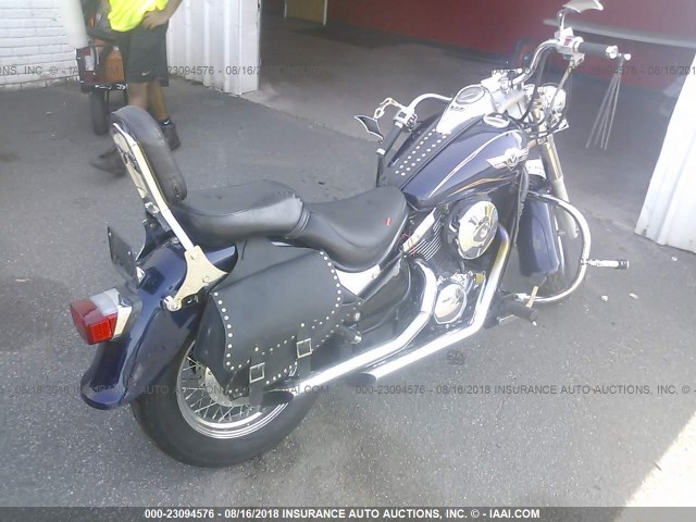 JKBVNCB144B522600 - 2004 KAWASAKI VN800 B BLUE photo 4