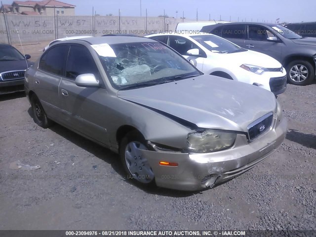 KMHDN45D91U024454 - 2001 HYUNDAI ELANTRA GLS/GT GOLD photo 1