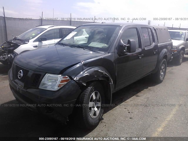 1N6AD0EV6AC438452 - 2010 NISSAN FRONTIER CREW CAB SE/LE/NISMO GRAY photo 6