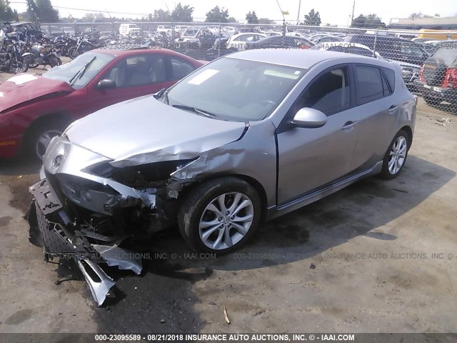 JM1BL1H5XA1285632 - 2010 MAZDA 3 S 灰色 照片 2