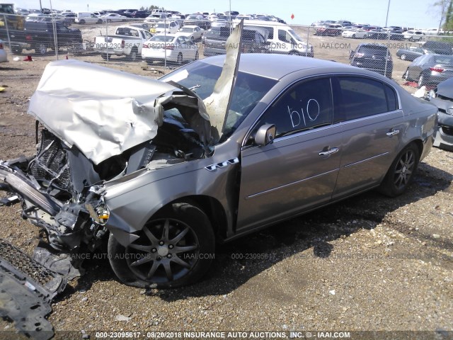 1G4HD57206U156175 - 2006 BUICK LUCERNE CXL BROWN photo 2