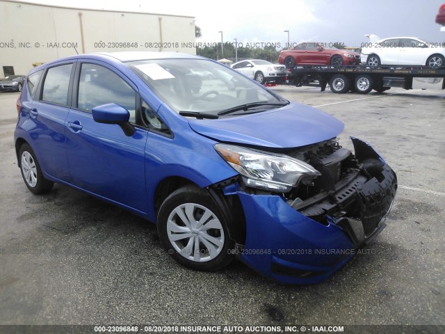3N1CE2CP1HL356154 - 2017 NISSAN VERSA NOTE S/S PLUS/SV/SL/SR BLUE photo 1