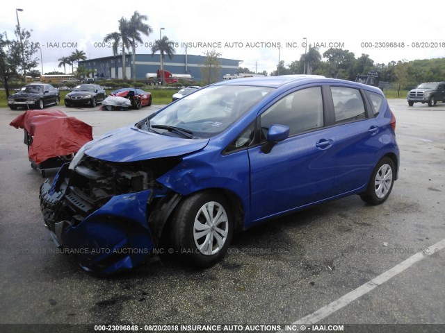 3N1CE2CP1HL356154 - 2017 NISSAN VERSA NOTE S/S PLUS/SV/SL/SR BLUE photo 6