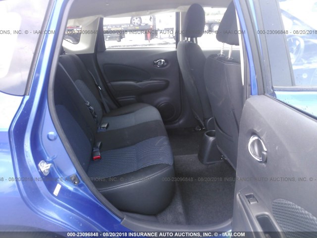 3N1CE2CP1HL356154 - 2017 NISSAN VERSA NOTE S/S PLUS/SV/SL/SR BLUE photo 8
