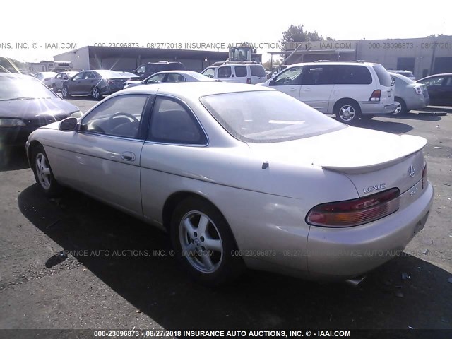 JT8UZ30C2S0042786 - 1995 LEXUS SC 400 GOLD photo 3