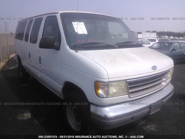 1FBHE31G2THA65637 - 1996 FORD ECONOLINE E350 WHITE photo 1