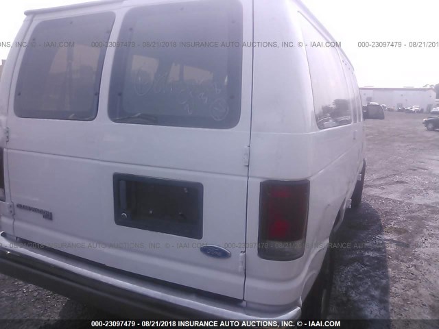 1FBHE31G2THA65637 - 1996 FORD ECONOLINE E350 WHITE photo 4