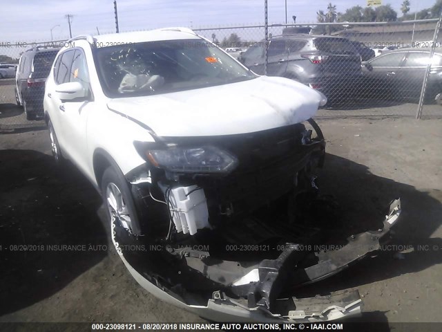 5N1AT2MN8GC793677 - 2016 NISSAN ROGUE S/SL/SV WHITE photo 1