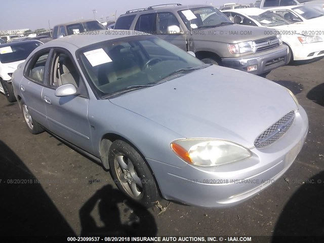 1FAFP55S2YA225562 - 2000 FORD TAURUS SES SILVER photo 1