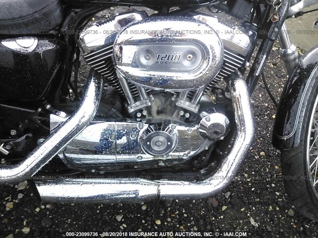 1HD1CGP195K401558 - 2005 HARLEY-DAVIDSON XL1200 C BLACK photo 8