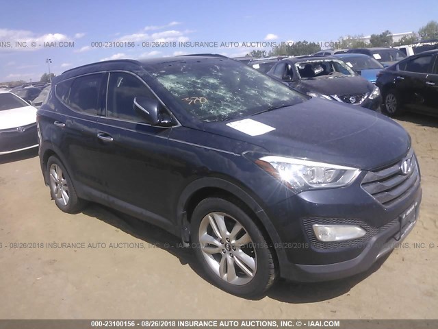 5XYZW3LA7EG141290 - 2014 HYUNDAI SANTA FE SPORT  GRAY photo 1