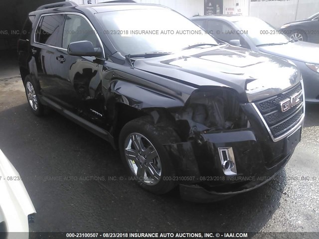 2GKFLTE58C6350032 - 2012 GMC TERRAIN SLE BLACK photo 1