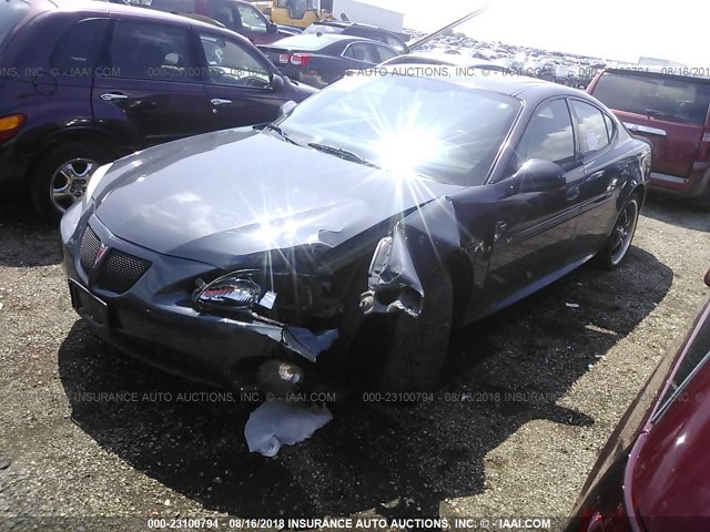 2G2WP552081188245 - 2008 PONTIAC GRAND PRIX BLUE photo 2