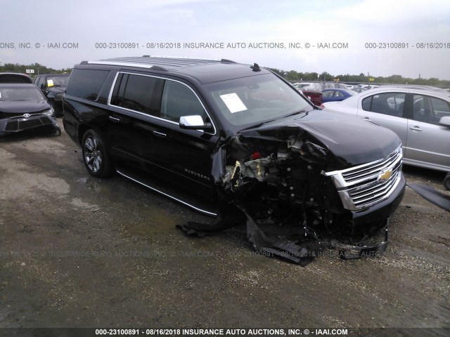 1GNSCJKC0HR397639 - 2017 CHEVROLET SUBURBAN C1500 PREMIER BLACK photo 1