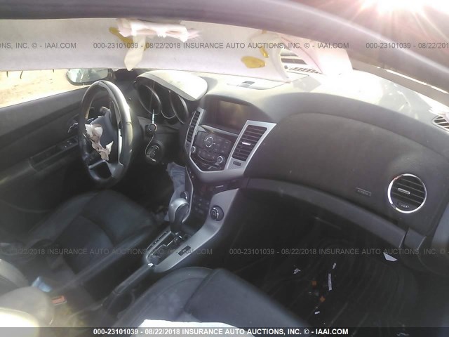 1G1PE5SB5E7120332 - 2014 CHEVROLET CRUZE LT RED photo 5