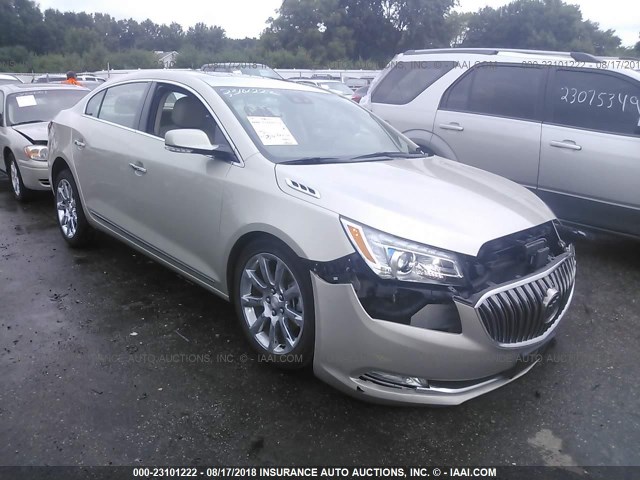 1G4GD5G32EF208140 - 2014 BUICK LACROSSE PREMIUM BEIGE photo 1