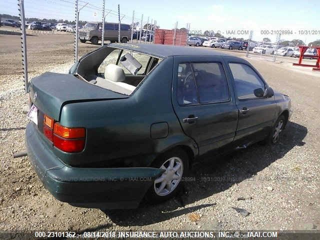 3VWXB81H6VM123623 - 1997 VOLKSWAGEN JETTA JAZZ GREEN photo 4