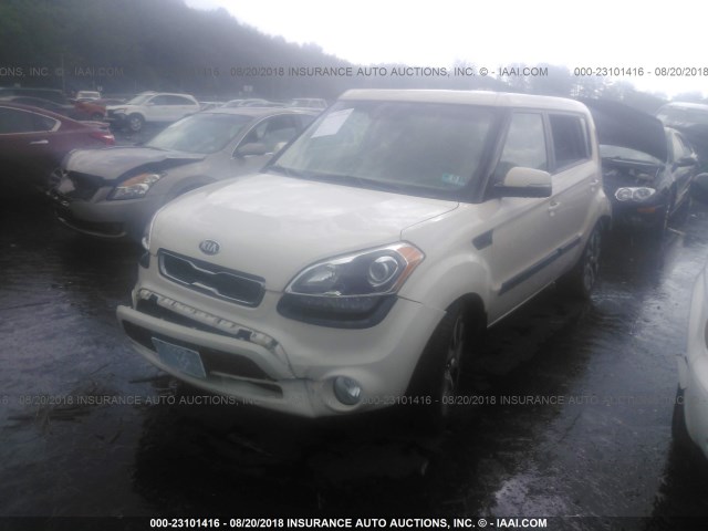 KNDJT2A65D7764045 - 2013 KIA SOUL +/!/SPORT CREAM photo 2