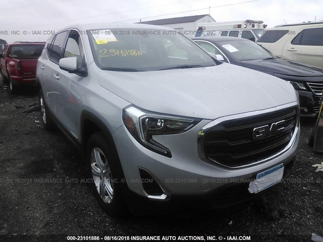 3GKALTEV8JL267669 - 2018 GMC TERRAIN SLE SILVER photo 1