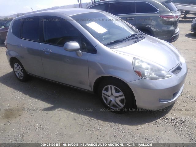 JHMGD38428S053163 - 2008 HONDA FIT GRAY photo 1