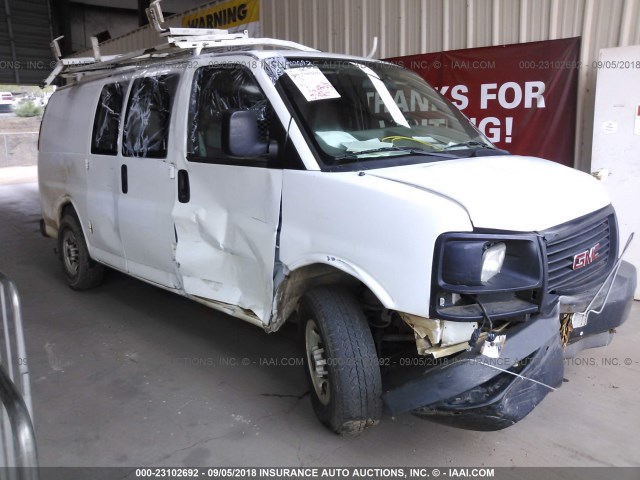 1GTGG25C191160825 - 2009 GMC SAVANA G2500 WHITE photo 6