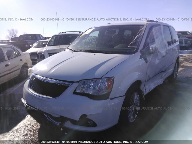 2C4RC1CG9FR574463 - 2015 CHRYSLER TOWN & COUNTRY TOURING L WHITE photo 6