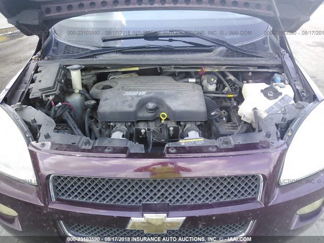 1GNDV23177D109567 - 2007 CHEVROLET UPLANDER LS MAROON photo 10