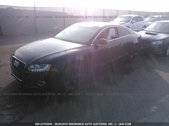 WAULFAFR8CA004414 - 2012 AUDI A5 PREMIUM PLUS BLACK photo 2