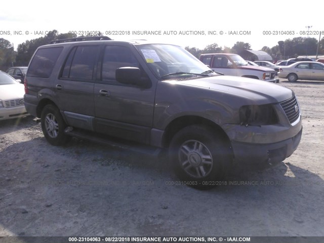 1FMPU15555LA00915 - 2005 FORD EXPEDITION XLT GRAY photo 1