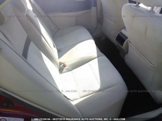 4T1BF1FK4DU644004 - 2013 TOYOTA CAMRY L/SE/LE/XLE Qırmızı foto 8