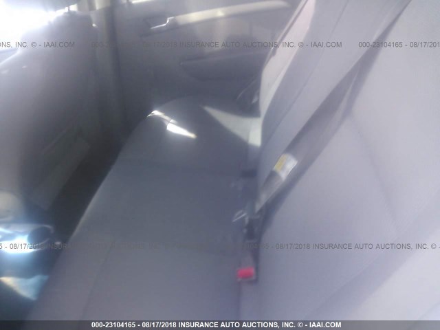 KL1TD56657B167535 - 2007 CHEVROLET AVEO LS SILVER photo 8