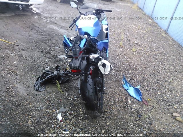 JKAEXKH1XJDA14389 - 2018 KAWASAKI EX400 BLUE photo 6