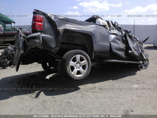 1GCRCPEC3FZ245969 - 2015 CHEVROLET SILVERADO C1500 BLACK photo 4