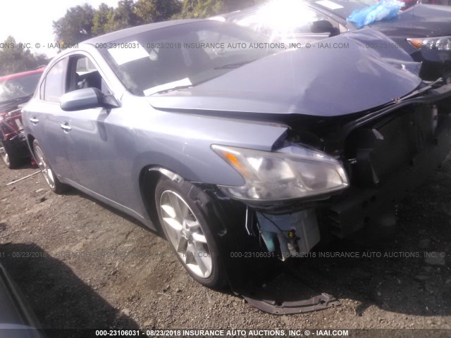 1N4AA5AP1AC811077 - 2010 NISSAN MAXIMA S/SV GRAY photo 1