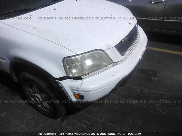 JHLRD1875YC032264 - 2000 HONDA CR-V SE/EX WHITE photo 6