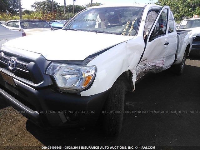 5TFTX4CN6FX057620 - 2015 TOYOTA TACOMA ACCESS CAB თეთრი ფოტო 2