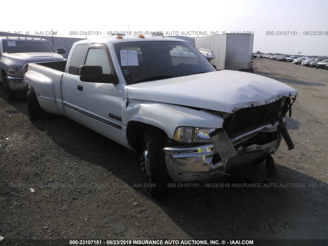 1B7MC3360YJ126195 - 2000 DODGE RAM 3500 WHITE photo 1