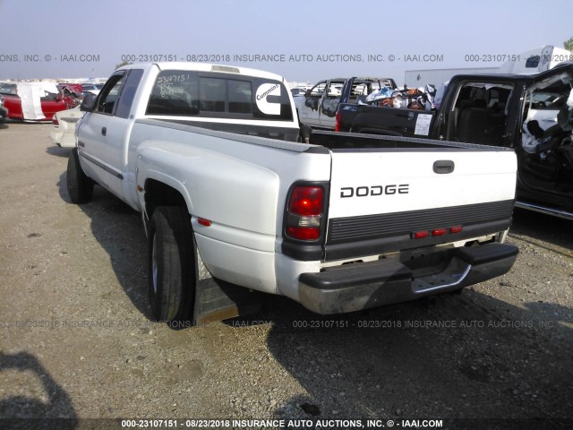 1B7MC3360YJ126195 - 2000 DODGE RAM 3500 WHITE photo 3