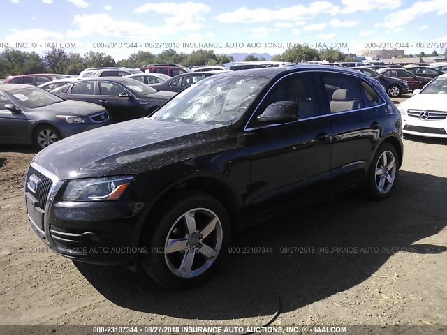 WA1LFAFP7CA013536 - 2012 AUDI Q5 PREMIUM PLUS BLACK photo 2