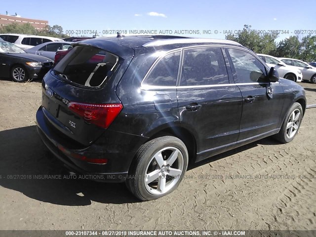 WA1LFAFP7CA013536 - 2012 AUDI Q5 PREMIUM PLUS BLACK photo 4