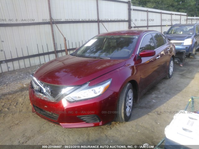 1N4AL3AP6JC230995 - 2018 NISSAN ALTIMA 2.5/S/SV/SL/SR MAROON photo 2