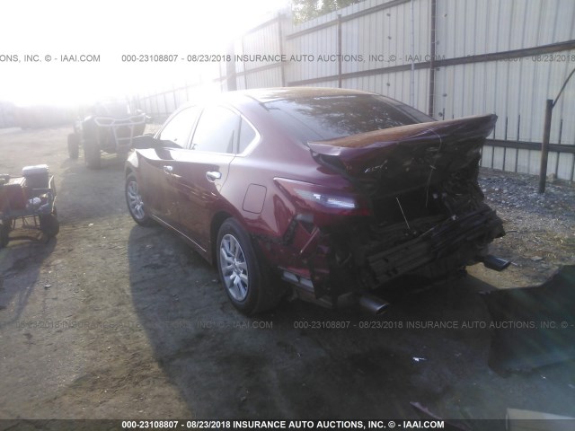 1N4AL3AP6JC230995 - 2018 NISSAN ALTIMA 2.5/S/SV/SL/SR MAROON photo 3