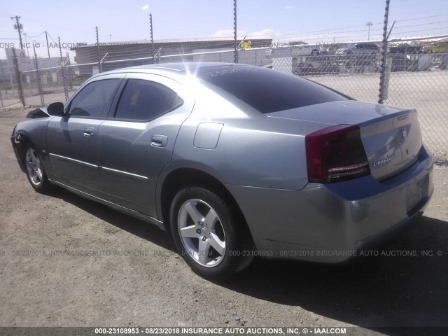 2B3KA43G56H449749 - 2006 DODGE CHARGER SE/SXT BLUE photo 3