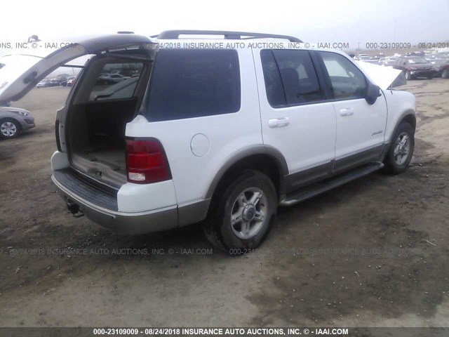 1FMDU74W02ZC22707 - 2002 FORD EXPLORER EDDIE BAUER WHITE photo 4