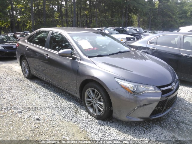 4T1BF1FK8GU172944 - 2016 TOYOTA CAMRY LE/XLE/SE/XSE GRAY photo 1