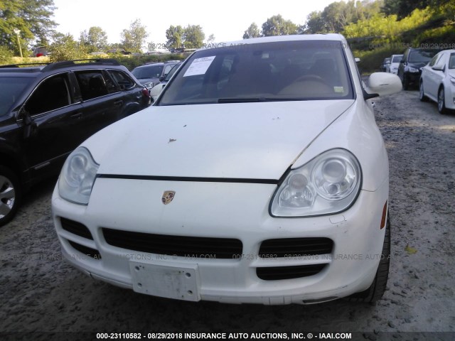 WP1AB29P96LA61864 - 2006 PORSCHE CAYENNE S WHITE photo 6