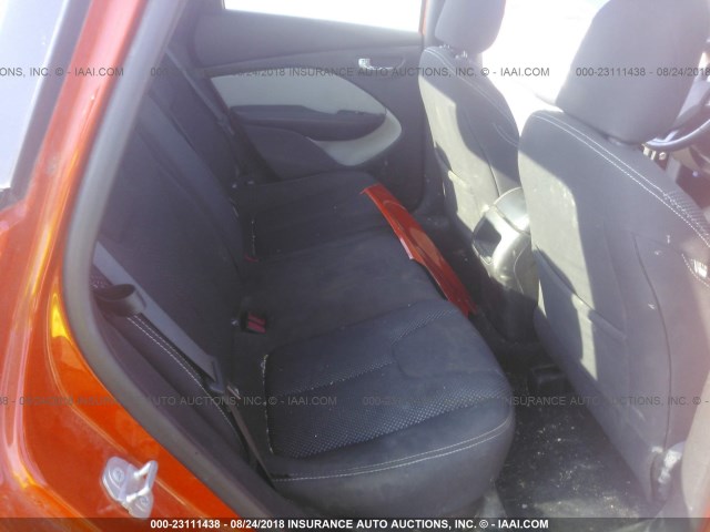 1C3CDFBB5FD242386 - 2015 DODGE DART SXT ORANGE photo 8