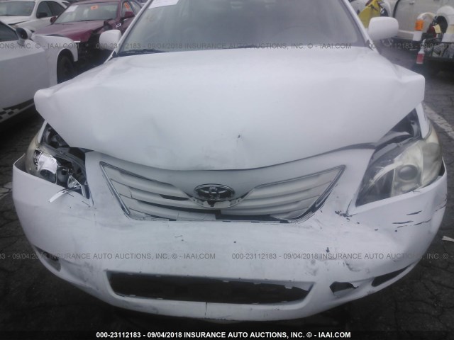 4T1BE46KX9U911612 - 2009 TOYOTA CAMRY SE/LE/XLE WHITE photo 6