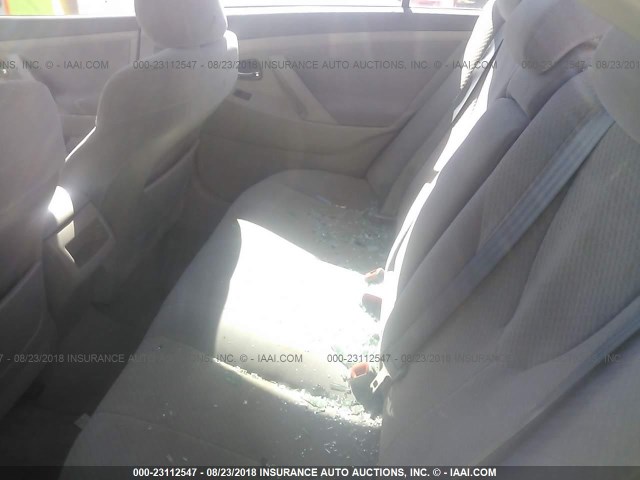 4T1BE46K38U749630 - 2008 TOYOTA CAMRY CE/LE/XLE/SE 银色 照片 8