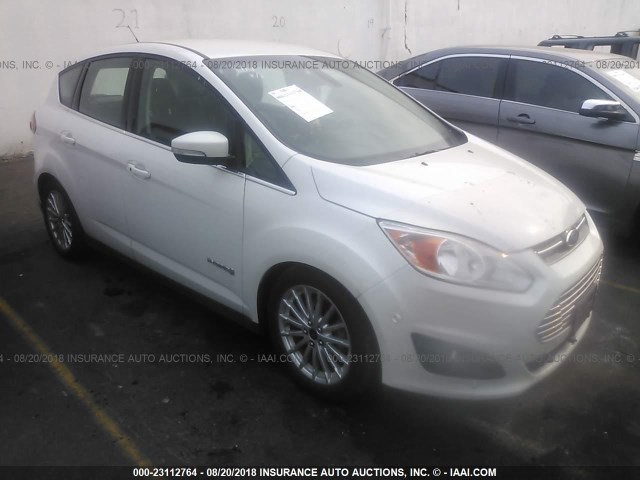 1FADP5BU0DL506688 - 2013 FORD C-MAX SEL WHITE photo 1